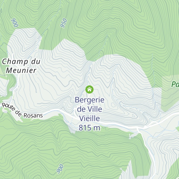 Map of Bergerie de Ville Vieille