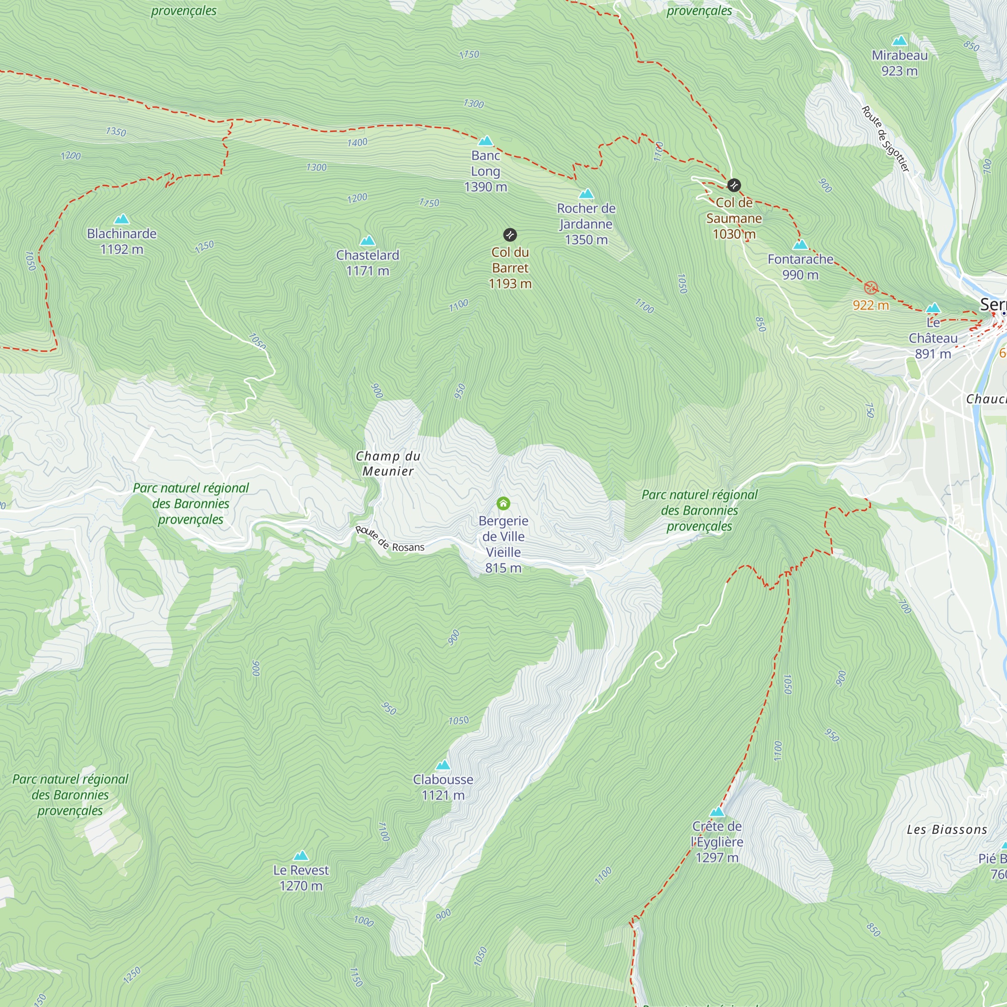 Bergerie de Ville Vieille map