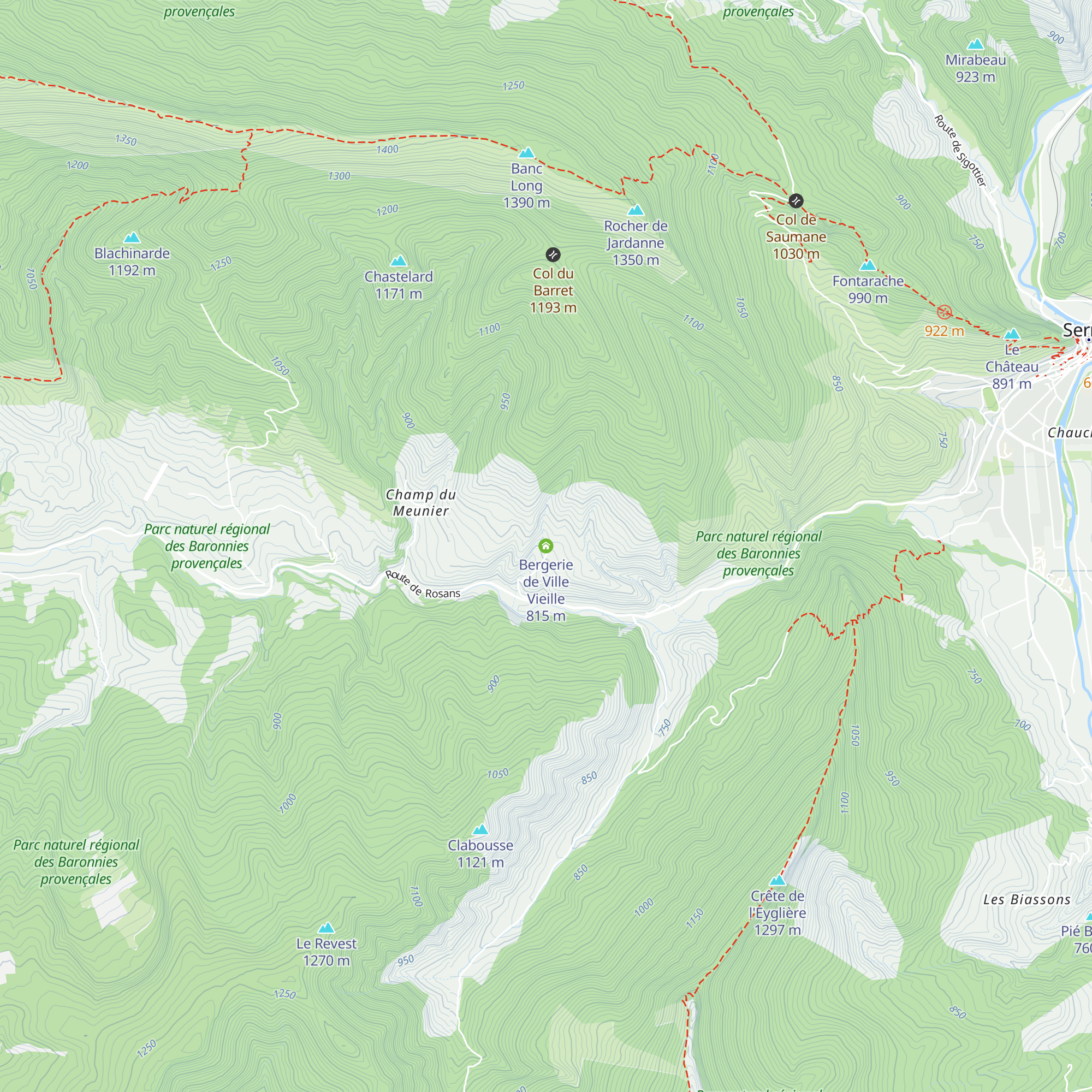 Bergerie de Ville Vieille map