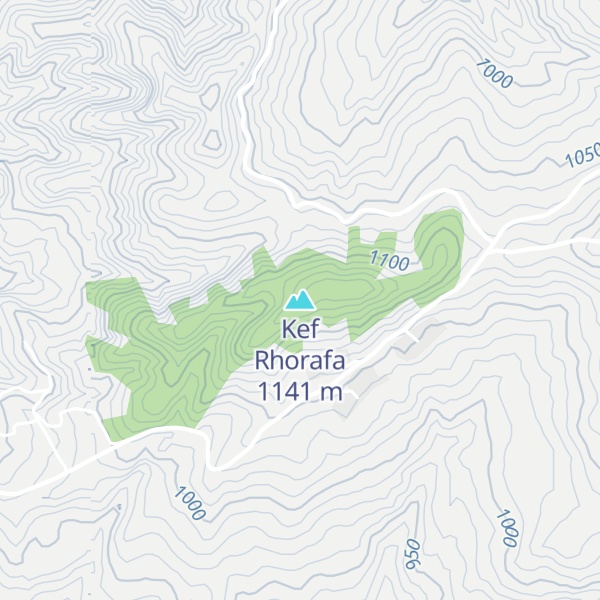 Map of Kef Rhorafa