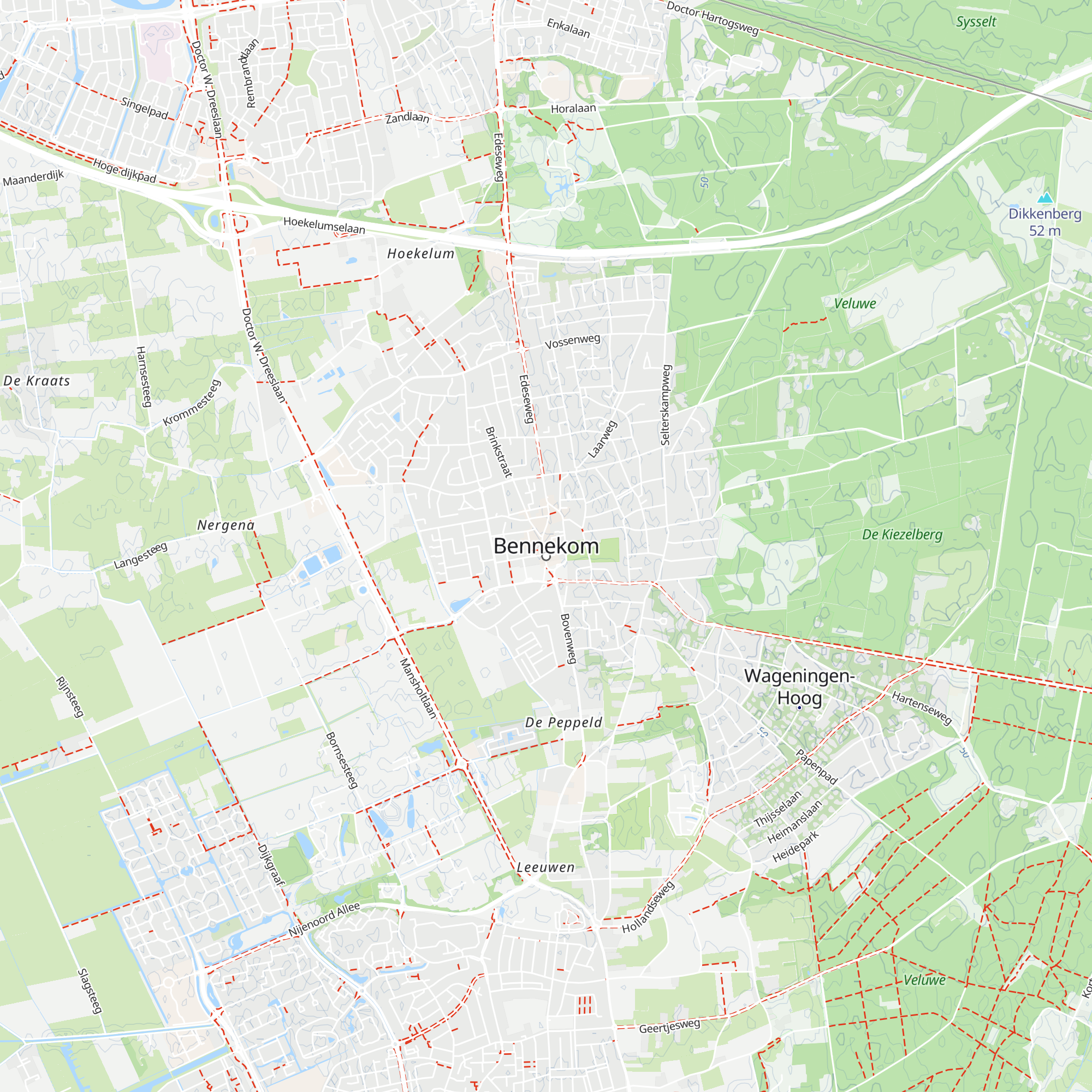 VVV Informatiepunt map