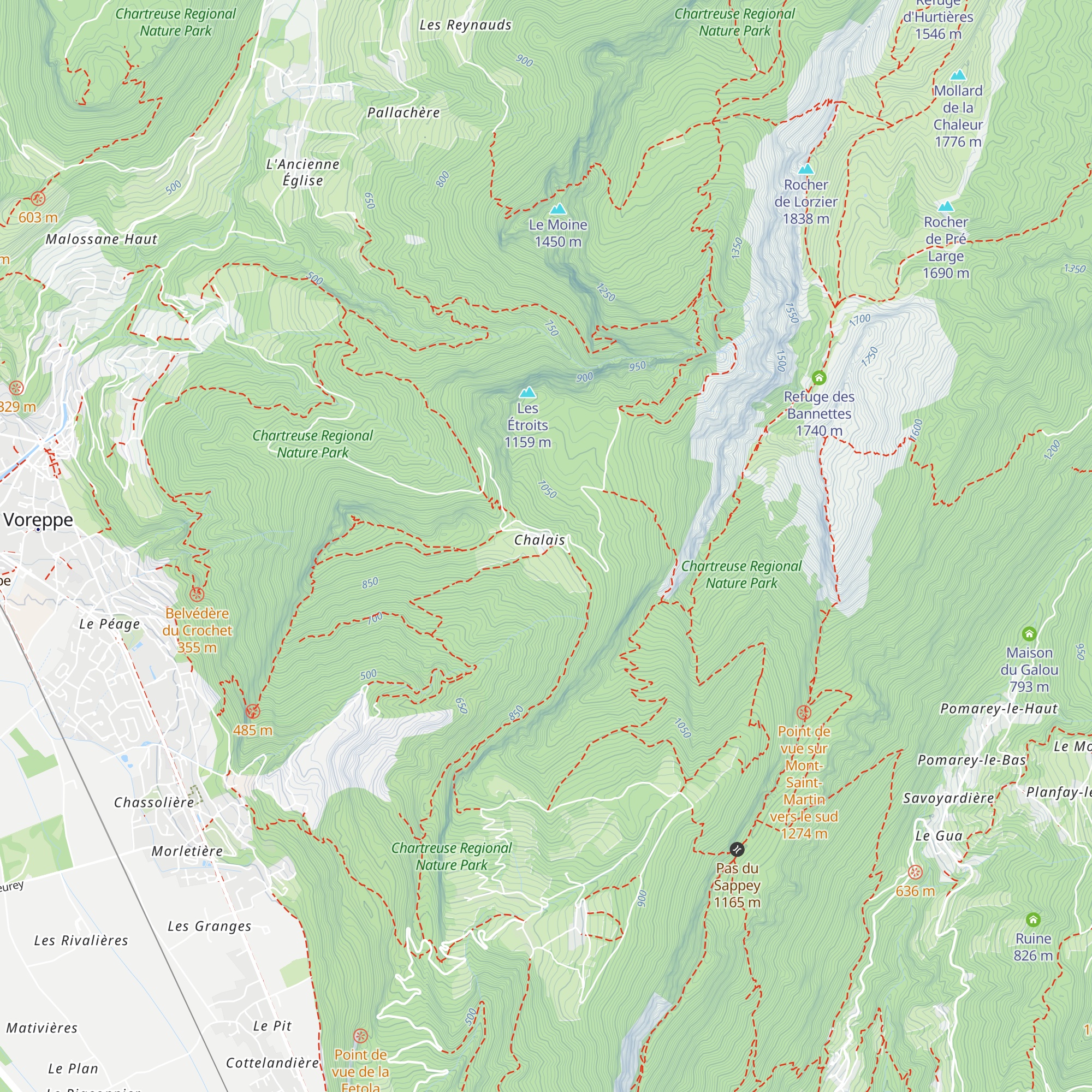 Maison Lacordaire map