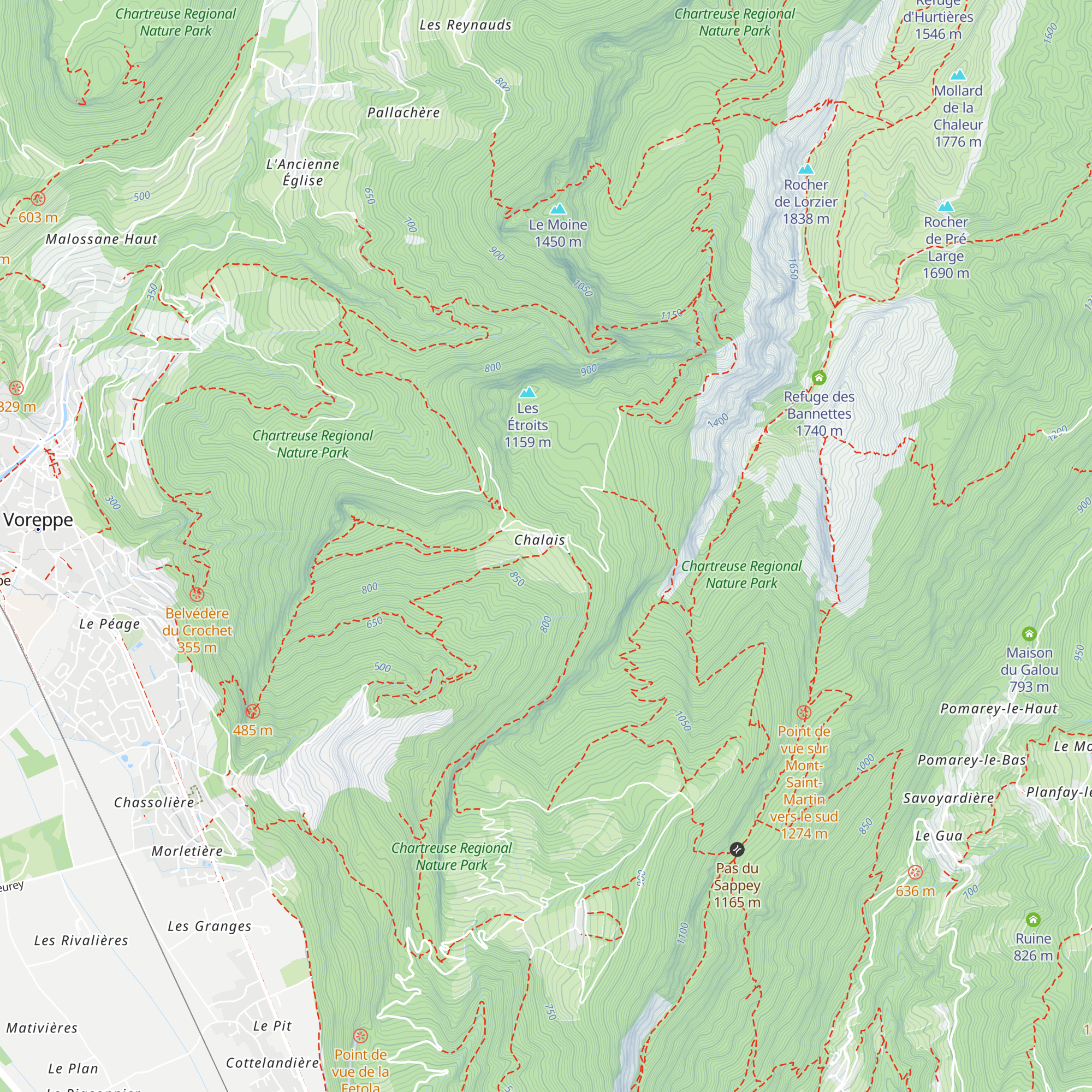 Maison Lacordaire map