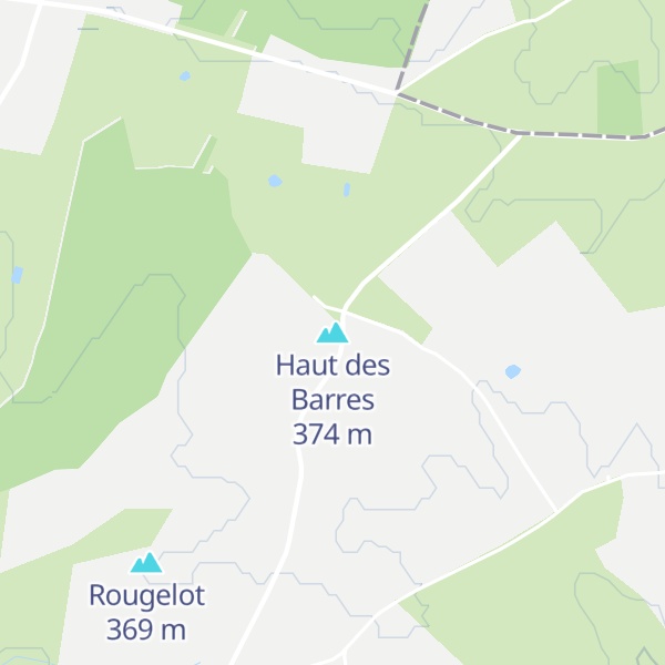 Map of Haut des Barres