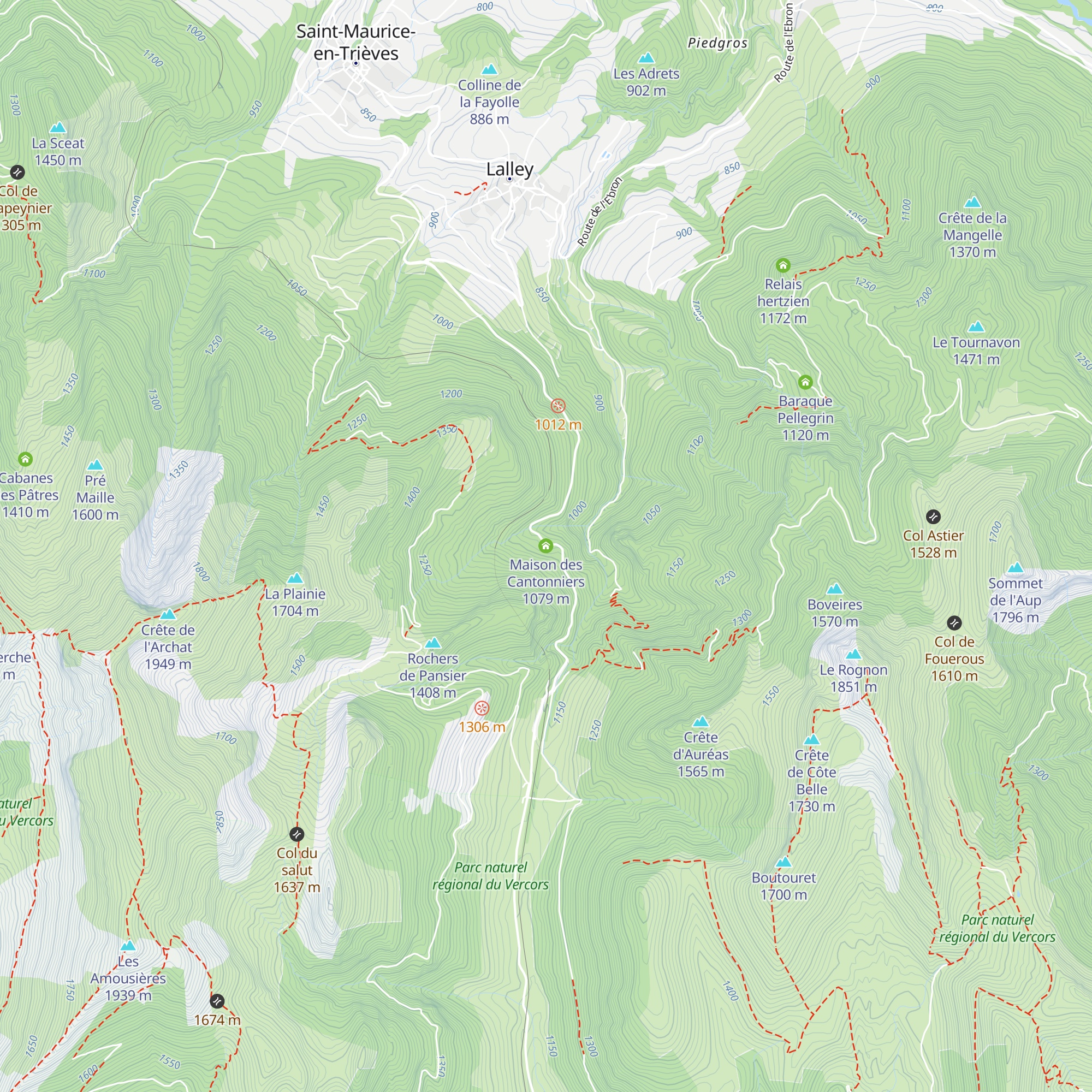 Maison des Cantonniers map