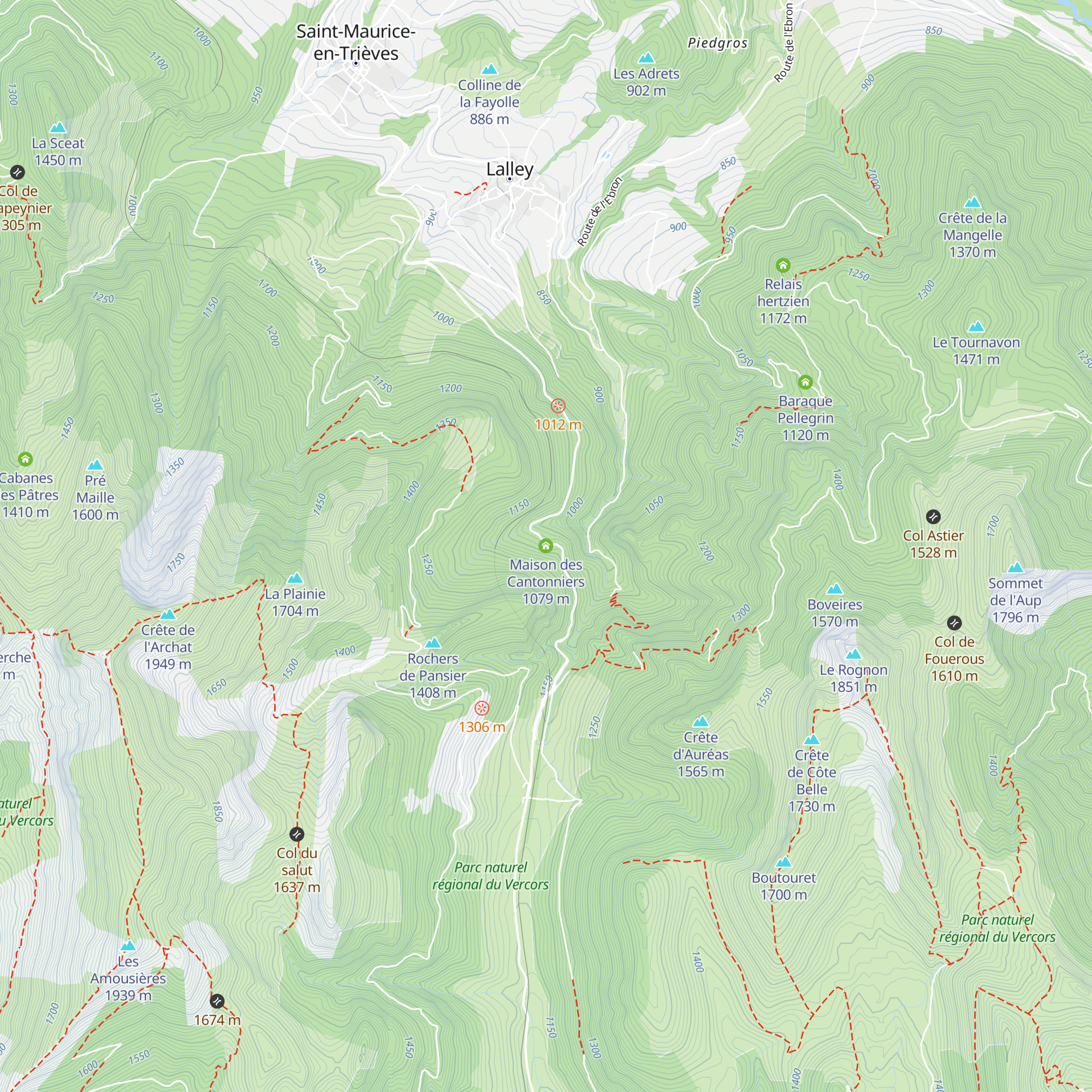 Maison des Cantonniers map