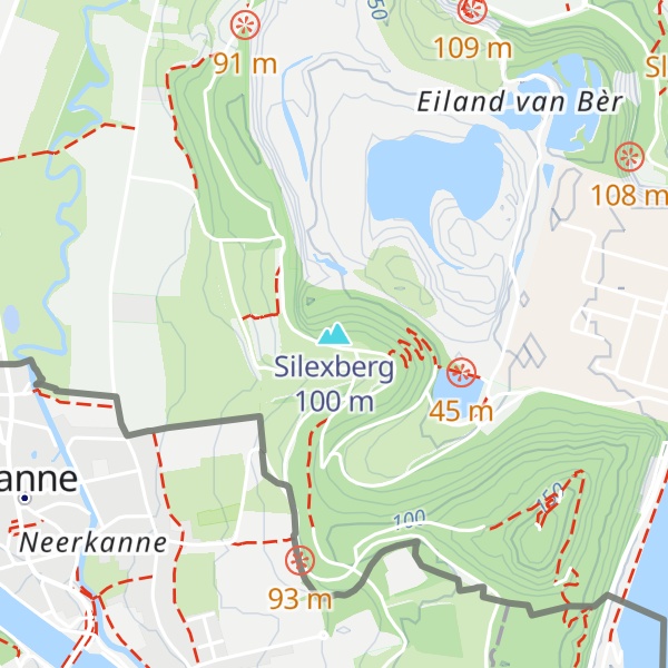 Map of Silexberg