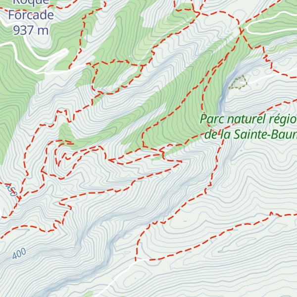 Map of Refuge Paul Ruat