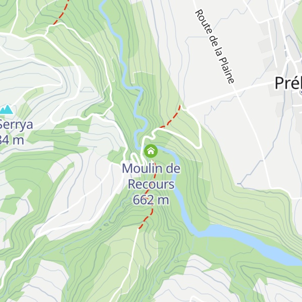 Map of Moulin de Recours
