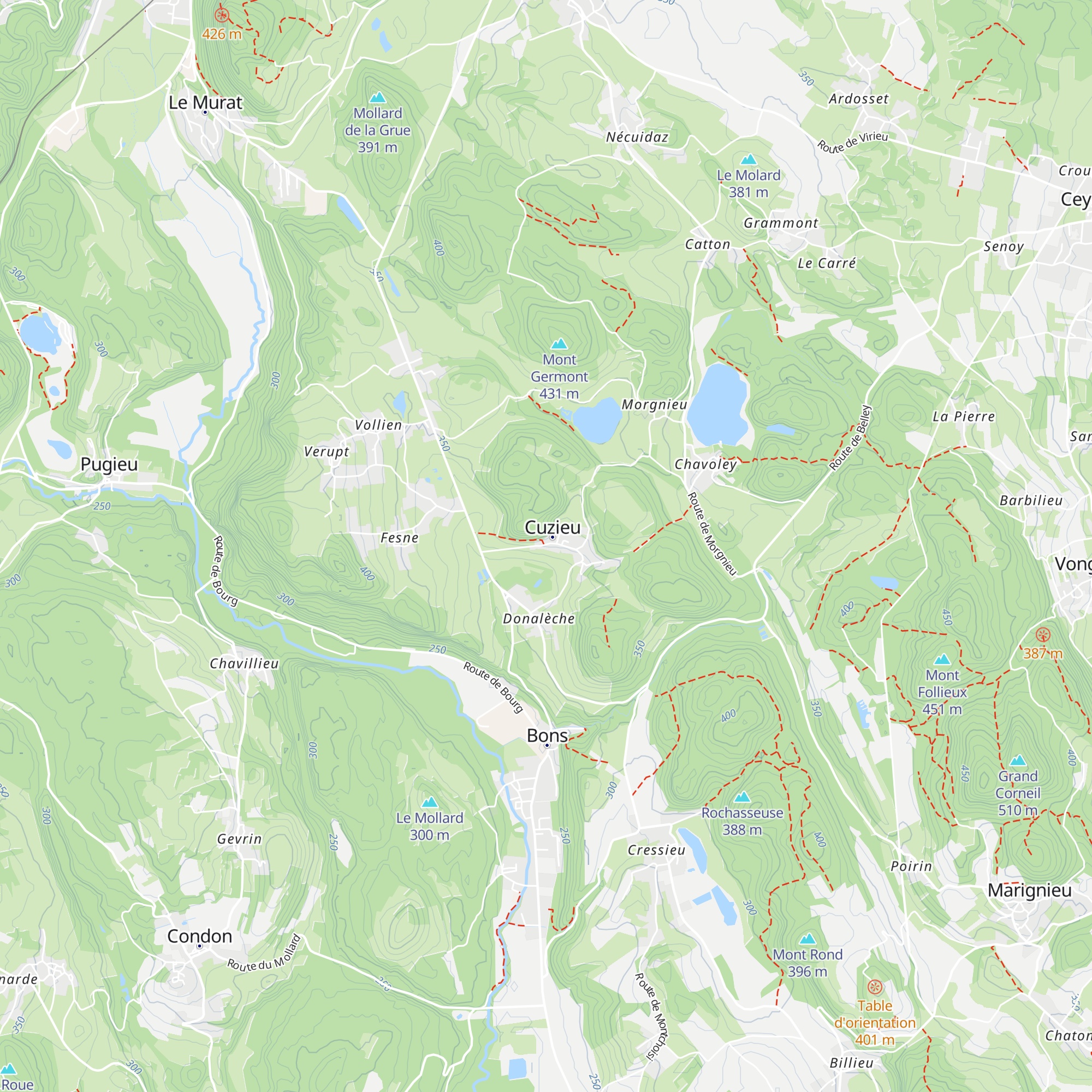 Gîte Un air d'Italie map