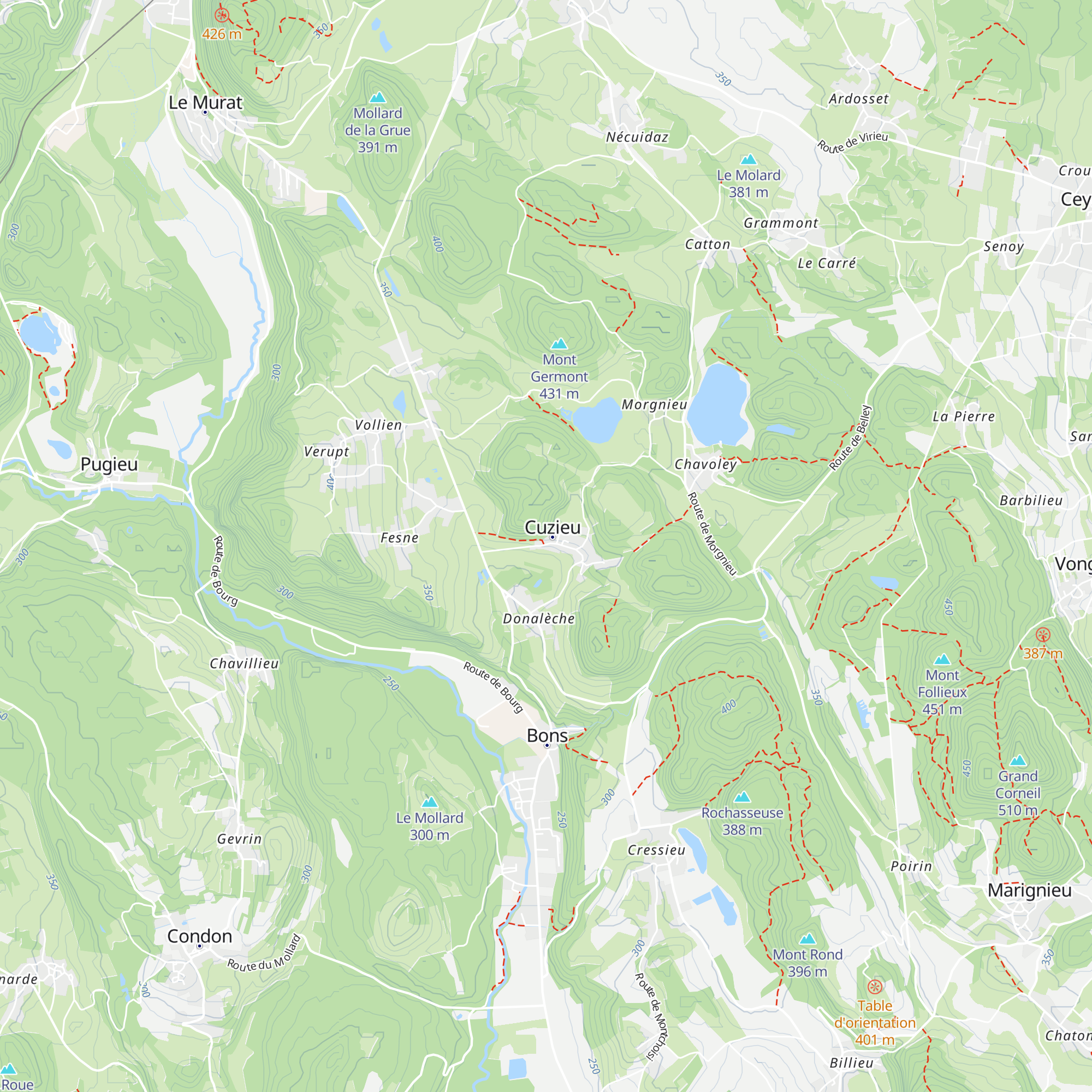 Gîte Un air d'Italie map