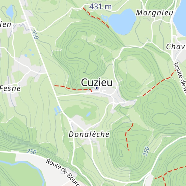 Map of Gîte Un air d'Italie