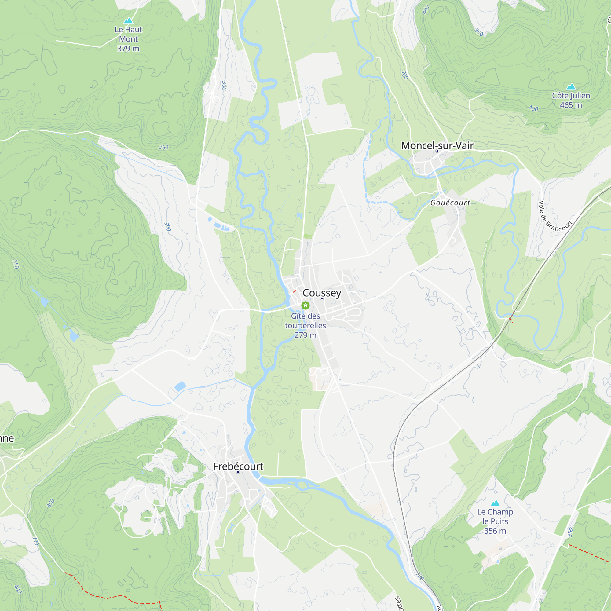 Gîte des tourterelles map