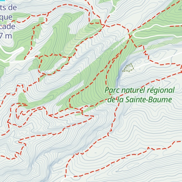 Map of Refuge Henri Raybaud