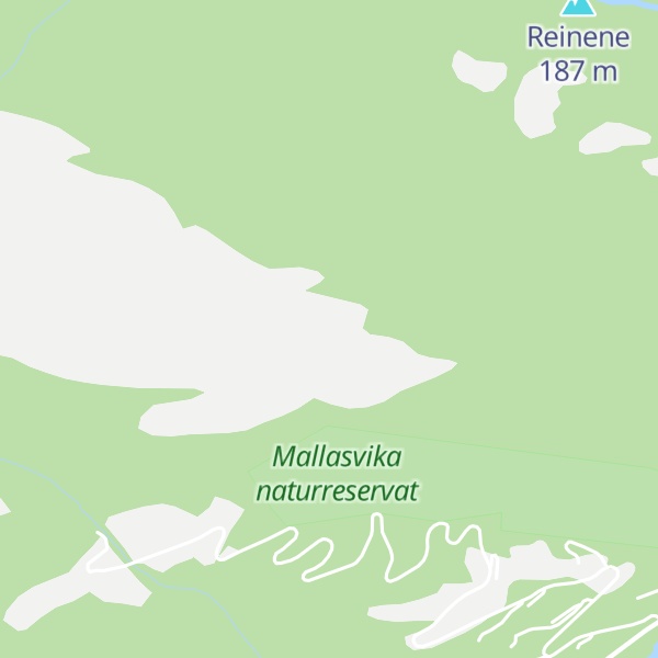 Map of Bjørnhovda