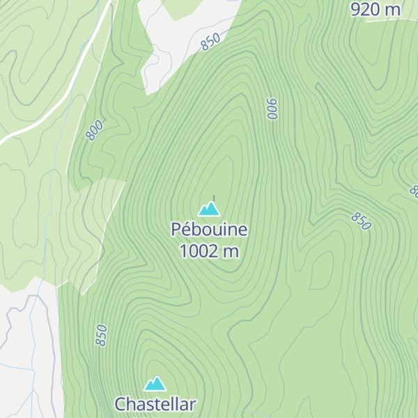 Map of Pébouine