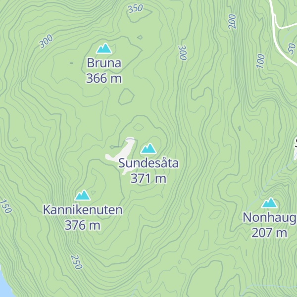 Map of Sundesåta