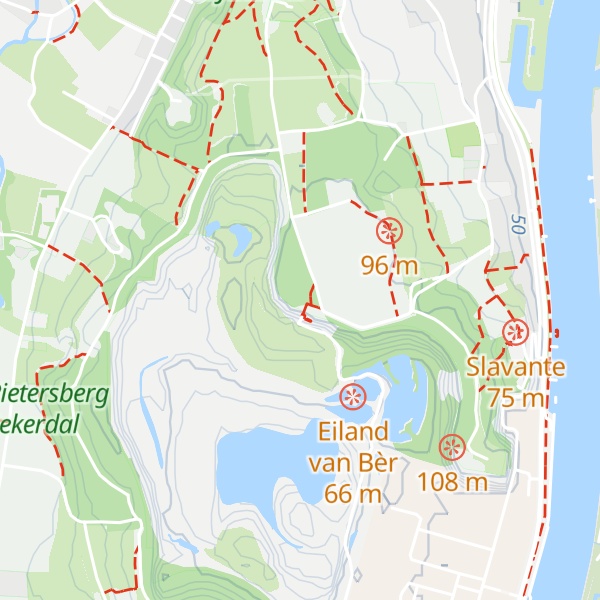 Map of Sint-Pietersberg