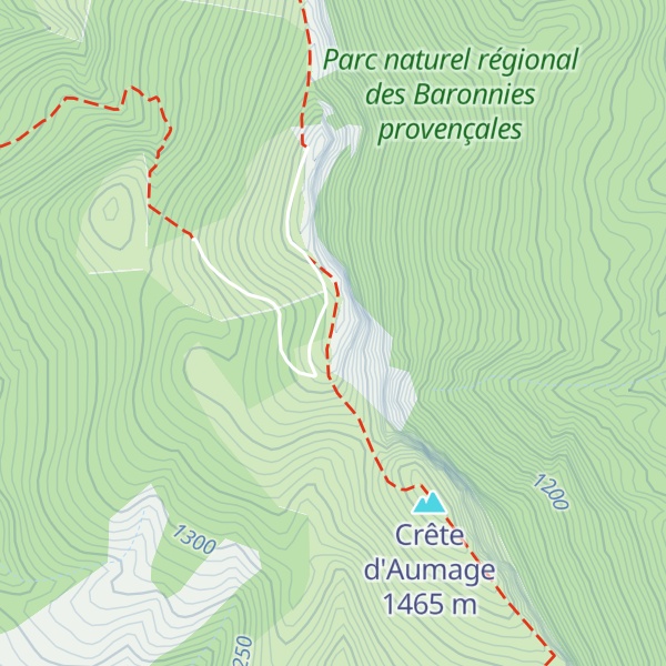 Map of Gros Ubac