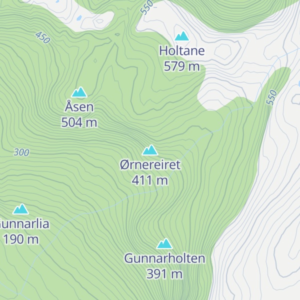 Map of Ørnereiret