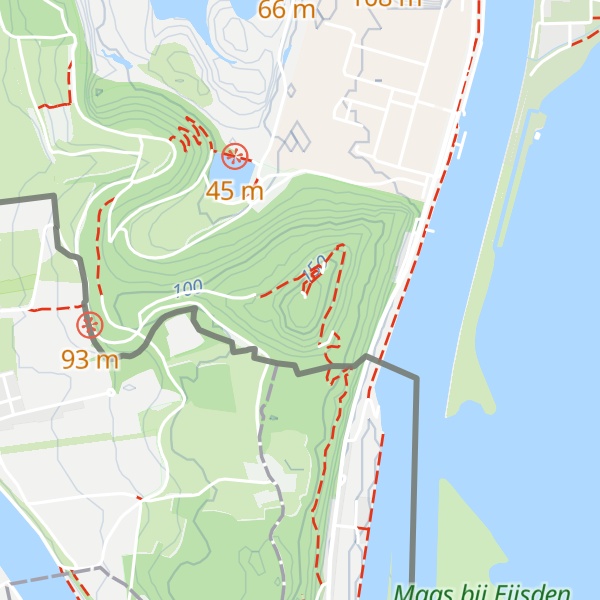 Map of D'n Observant