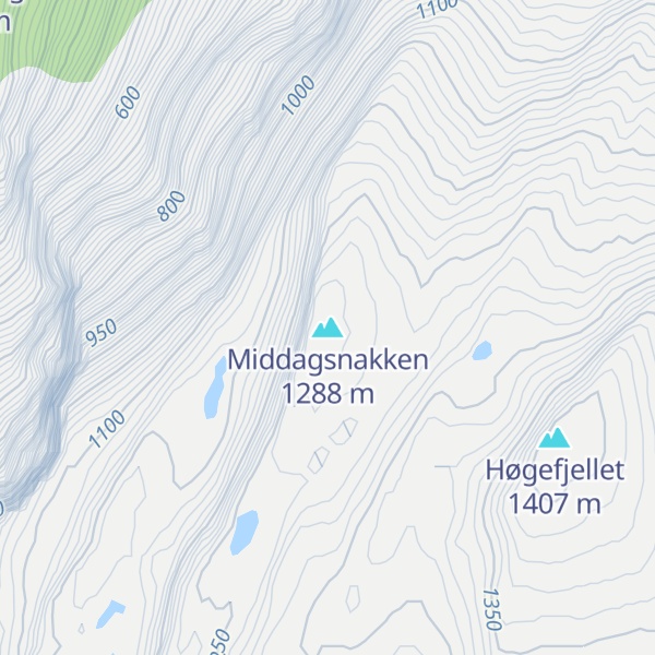 Map of Middagsnakken