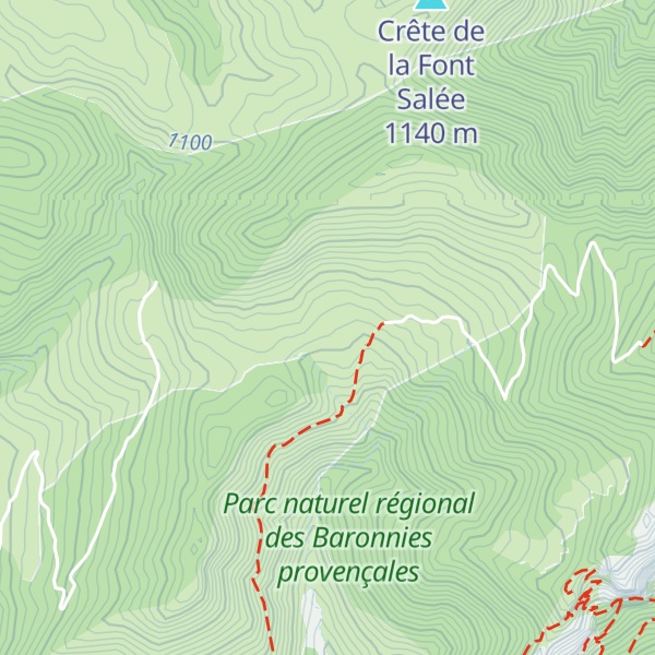 Map of Les Chaups