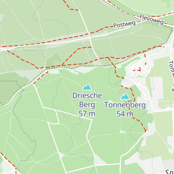 Map of Driesche Berg