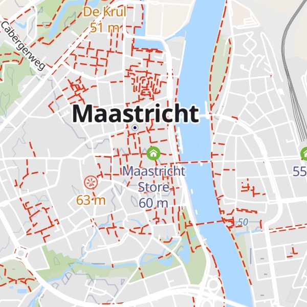 Map of Maastricht Store