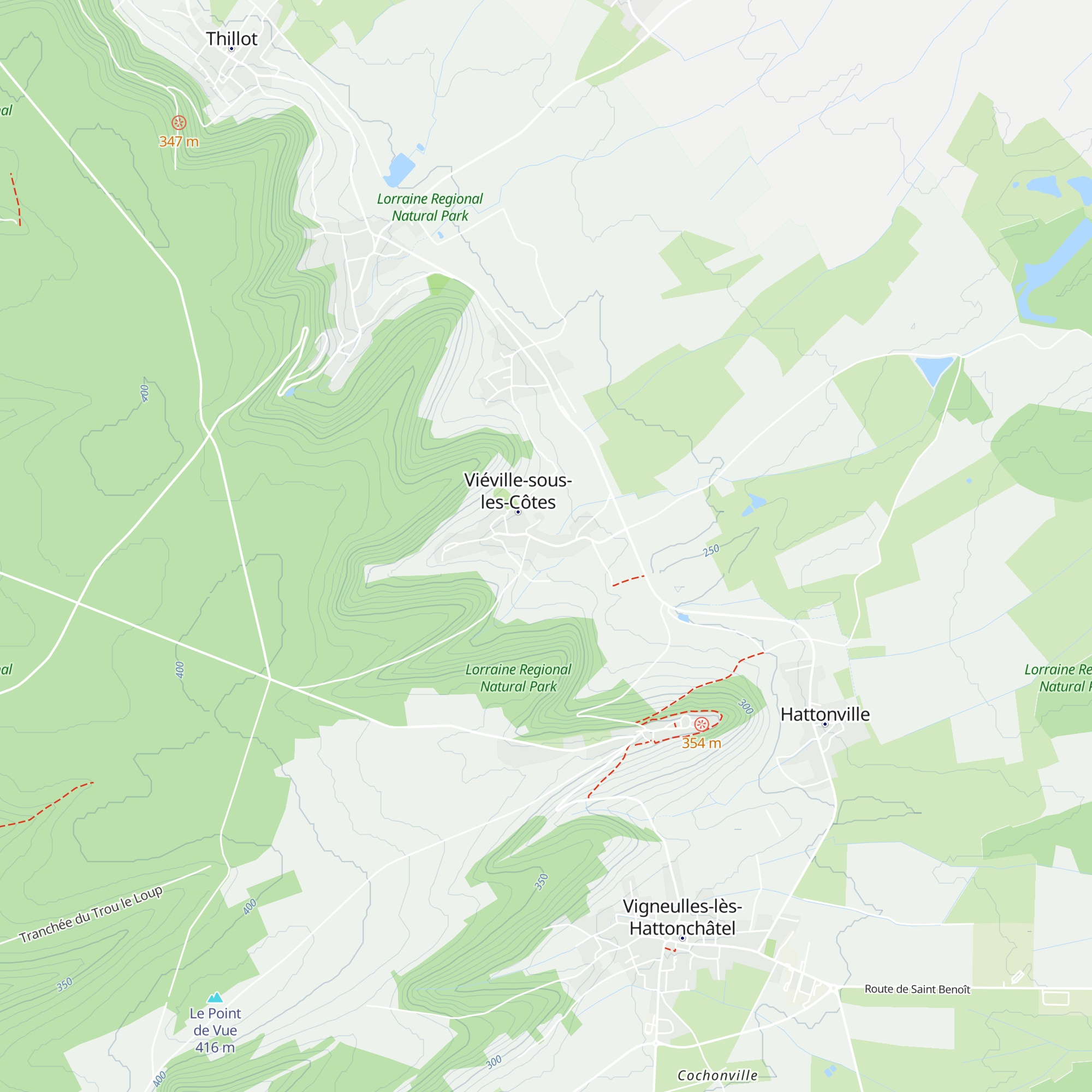Gîte Vivalâne map