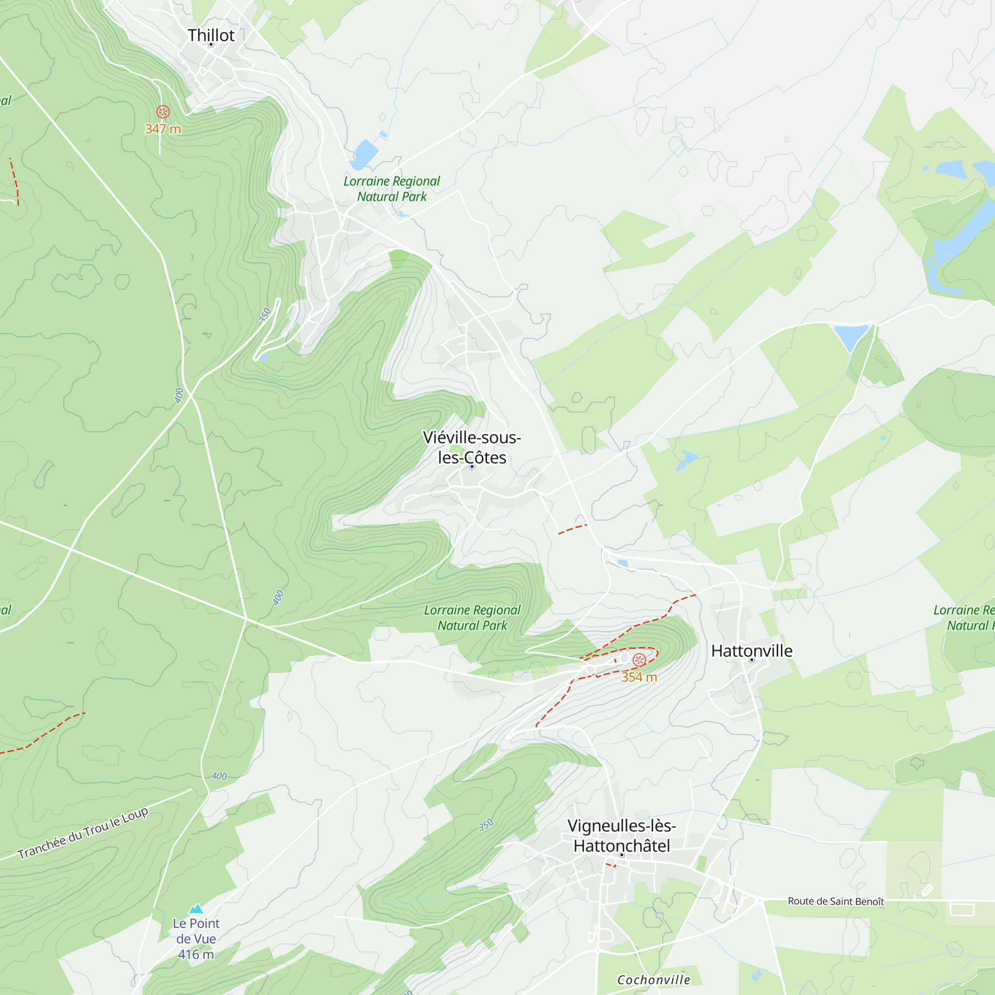 Gîte Vivalâne map