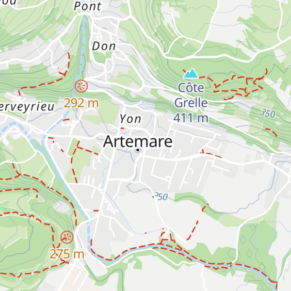 Map of Gîte du canal