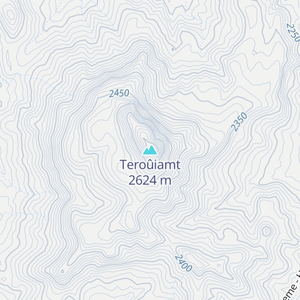 Map of Teroûiamt