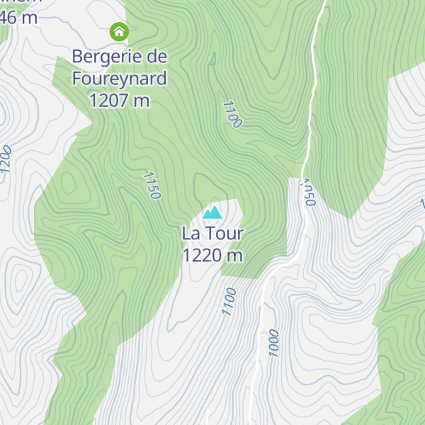 Map of La Tour
