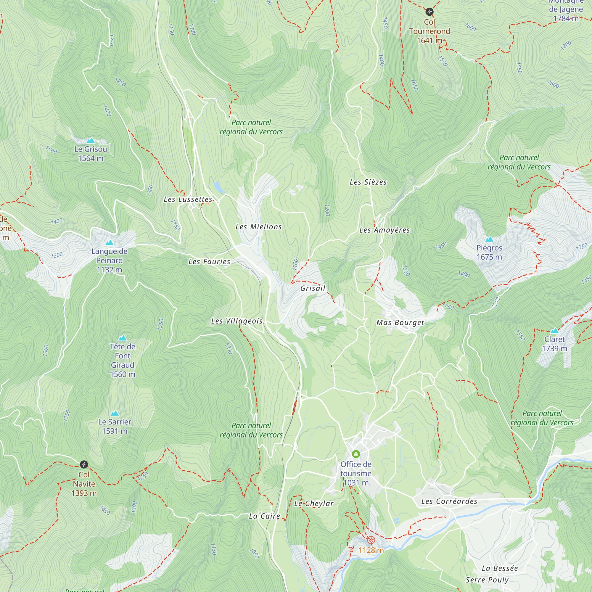 Ancien centre de vacances map