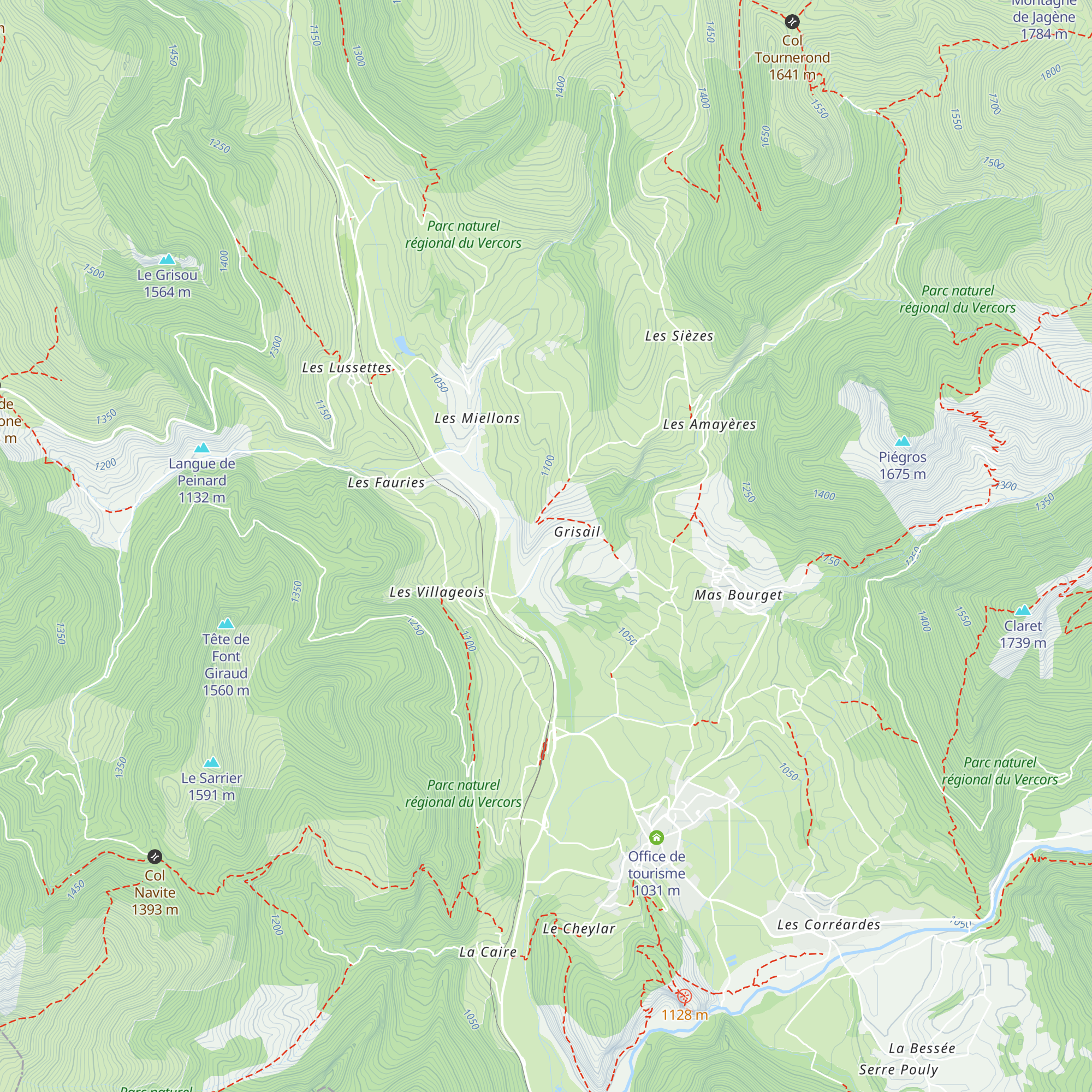 Ancien centre de vacances map