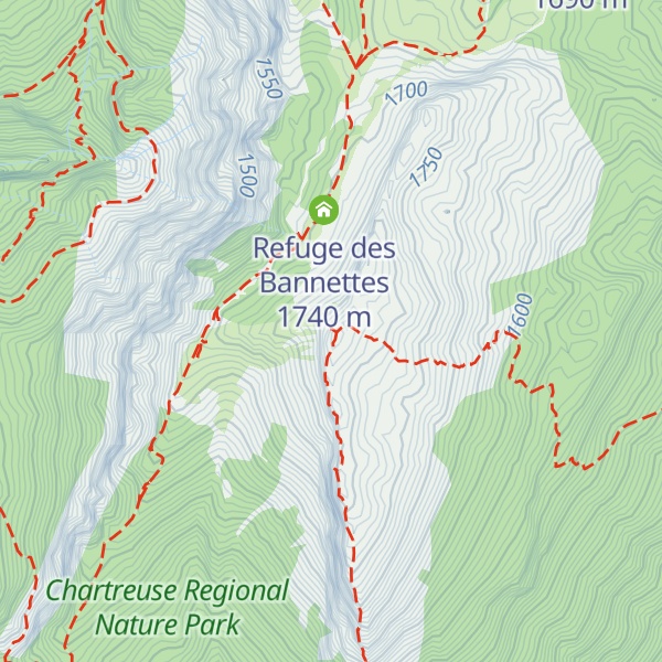 Map of Rochers de Chalves