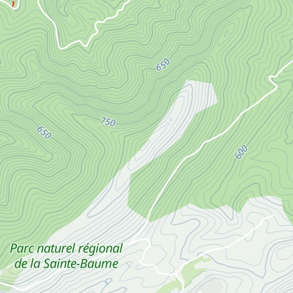 Map of Crête de la Lare