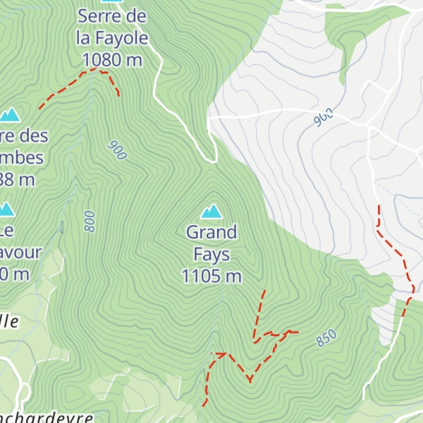 Map of Grand Fays