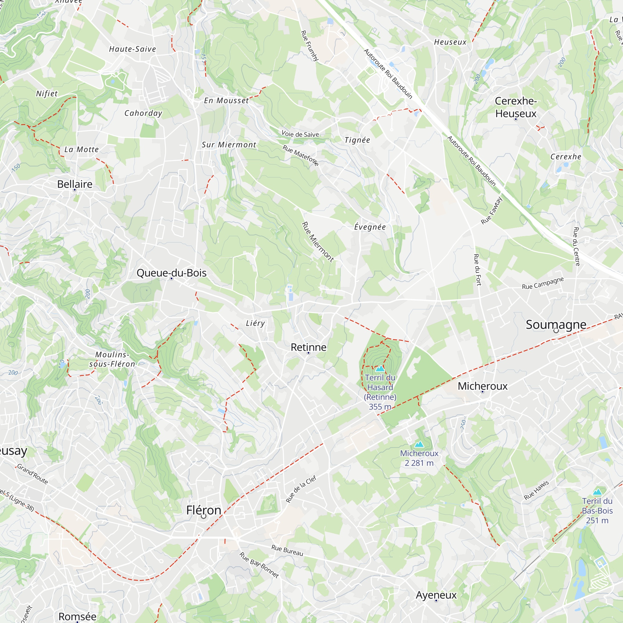 Gîte Paroissial de Retinne map