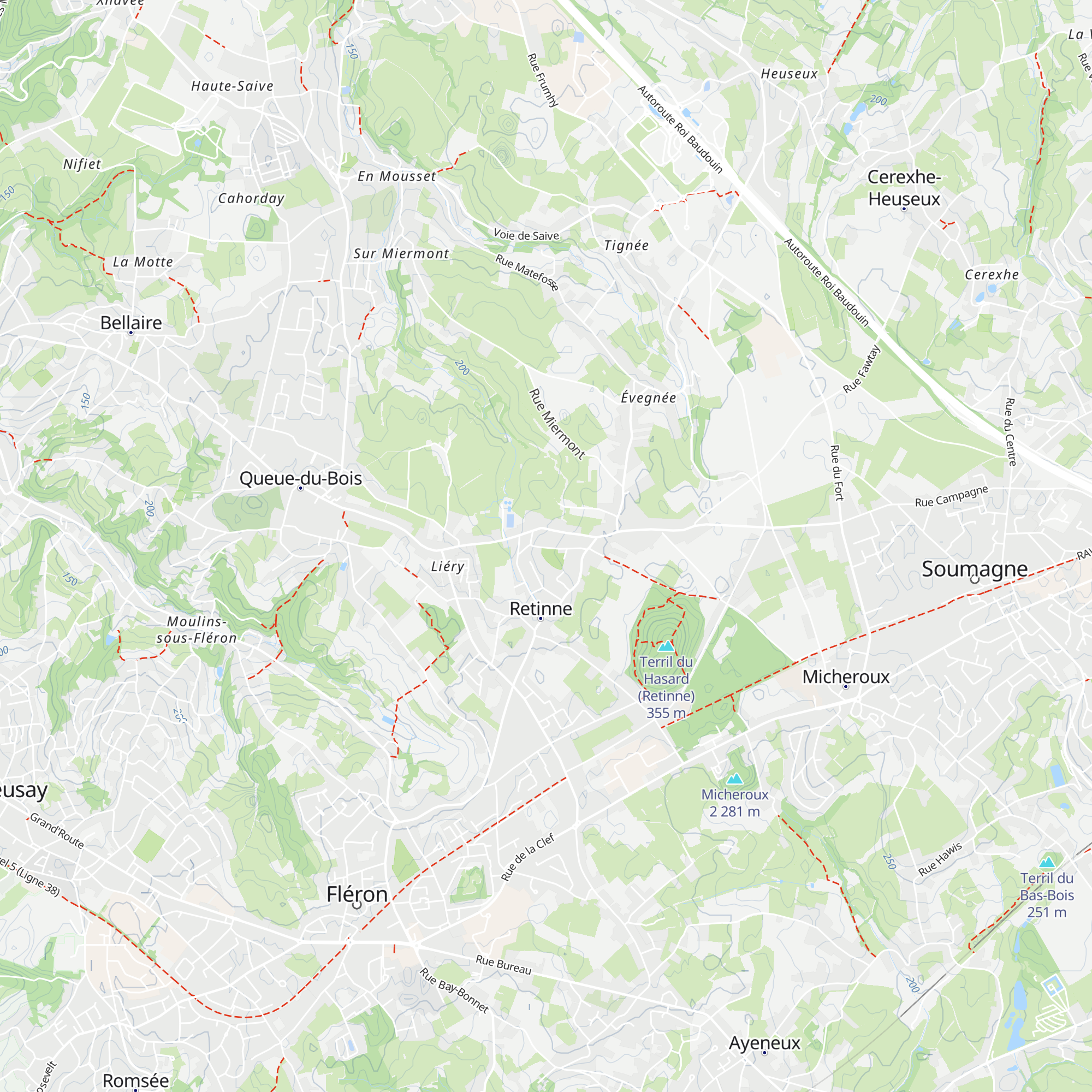 Gîte Paroissial de Retinne map