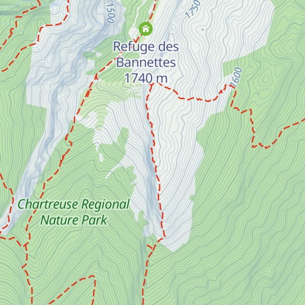Map of Rocher de Chalves