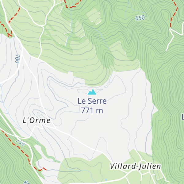 Map of Le Serre