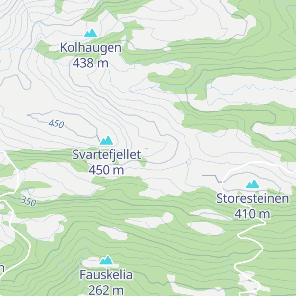 Map of Tobbeåsen