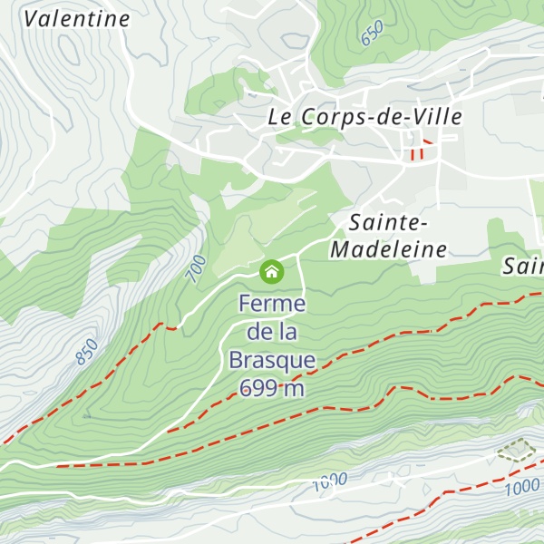 Map of Ferme de la Brasque