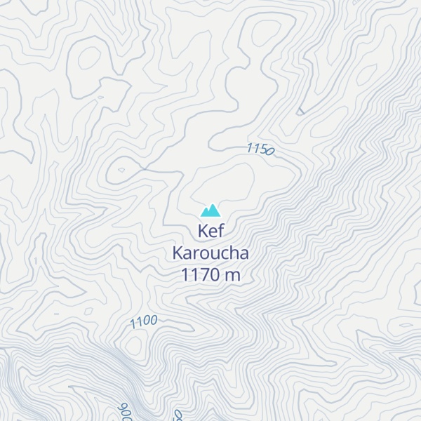 Map of Kef Karoucha