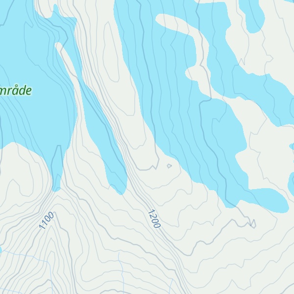 Map of Høgste Kvanngrø