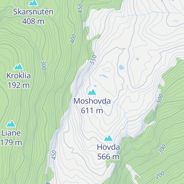 Map of Moshovda