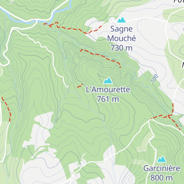 Map of Cabane des jardiniers