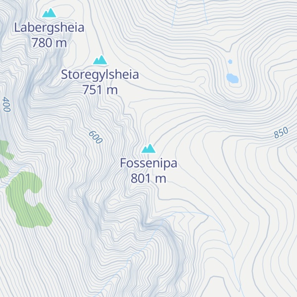 Map of Fossenipa